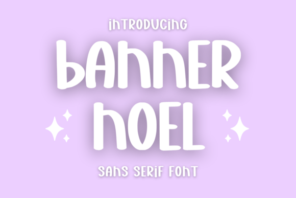Banner Noel: A Cute Handwritten Font for Crafters