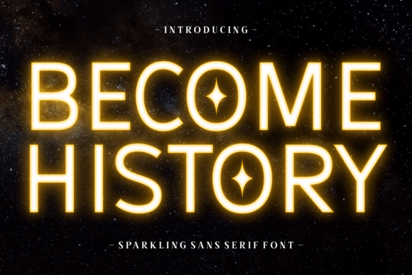 Become History: A Modern Sans Serif Typeface for Editorial Design