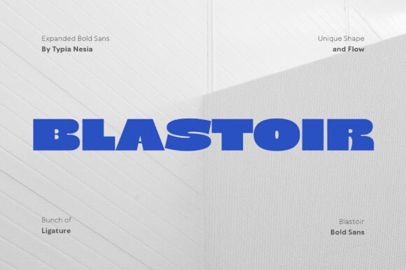 Blastoir: The Bold Sans Serif Font for Business