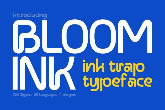 Bloomink: A Modern Sans Serif for Campaigns