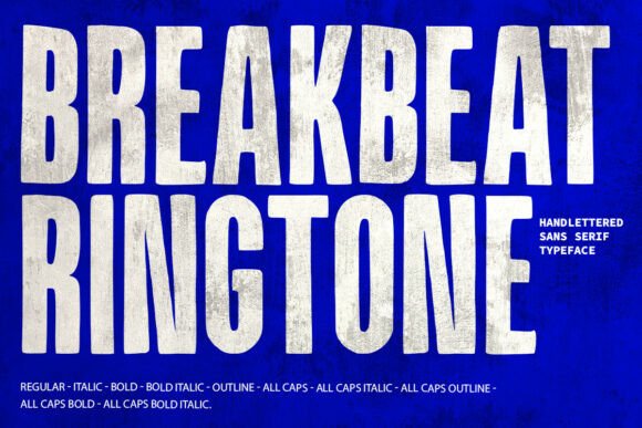 Breakbeat Ringtone: A Bold Sans Serif for Editorial Impact