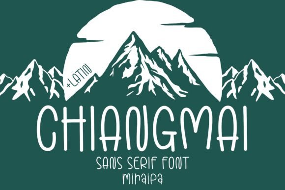 Chiangmai Font: A Playful Typeface for Makers