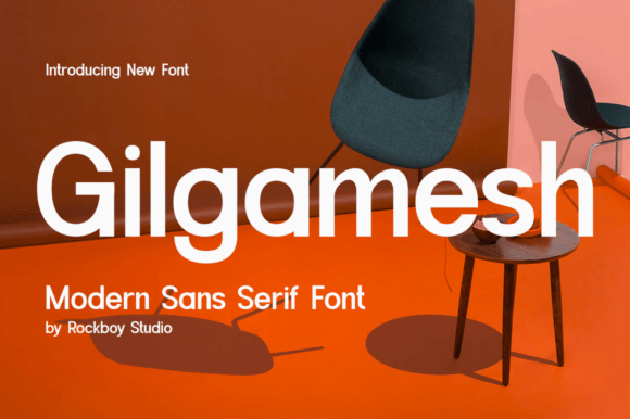 Gilgamesh: A Minimal Sans Serif Typeface for Modern Brands