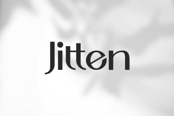 Jitten: A Modern Sans Serif Font for Digital Design