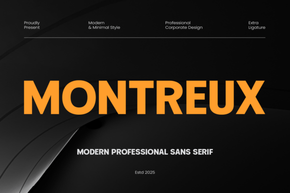Montreux: The Modern Typeface for Brand Clarity