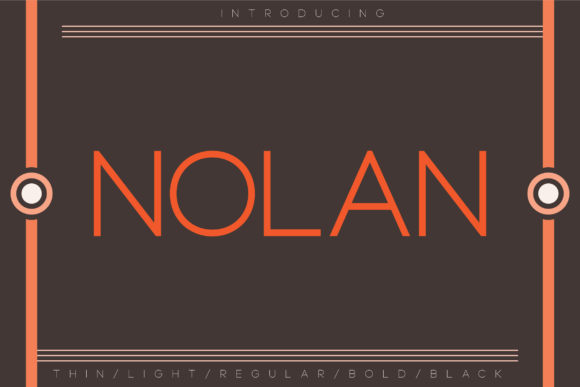 Nolan: A Modern Sans Serif Font for Editorial Design