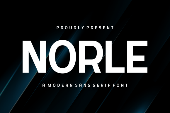 Norle: A Modern Sans Serif Font for Makers