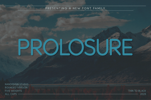 Prolosure Rounded: A Modern Sans Serif Review