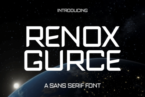Renox Gurce: A Modern Sans Serif for Digital Brands