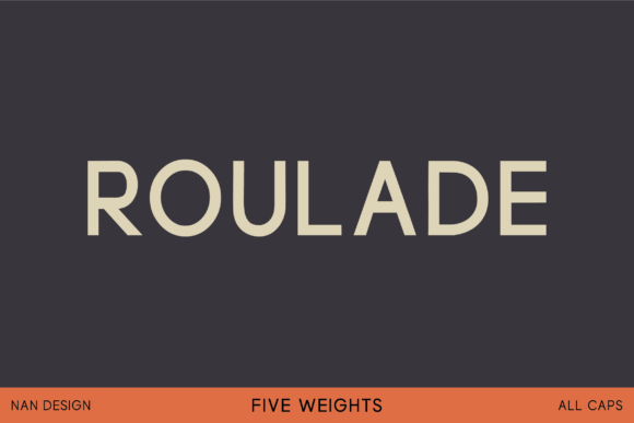 Roulade: A Modern Sans Serif Font for Makers