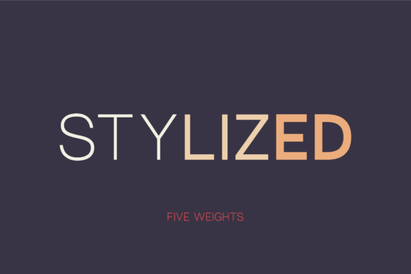 Stylized: The Modern Sans Serif Font for Campaigns