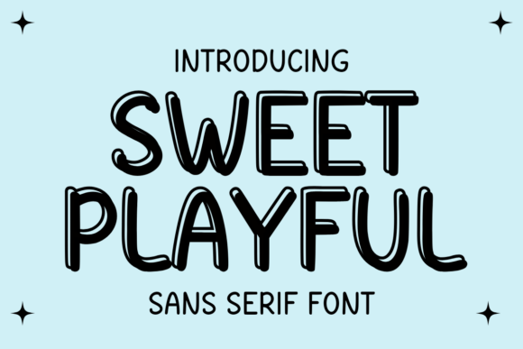 Sweet Playful Font: A Whimsical Sans Serif for Modern Design