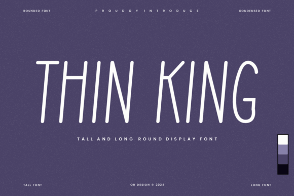 Thin King: A Delicate Sans Serif Typeface