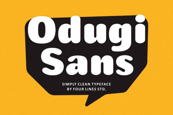 Udogi Sans: The Modern Typeface for Digital Marketing